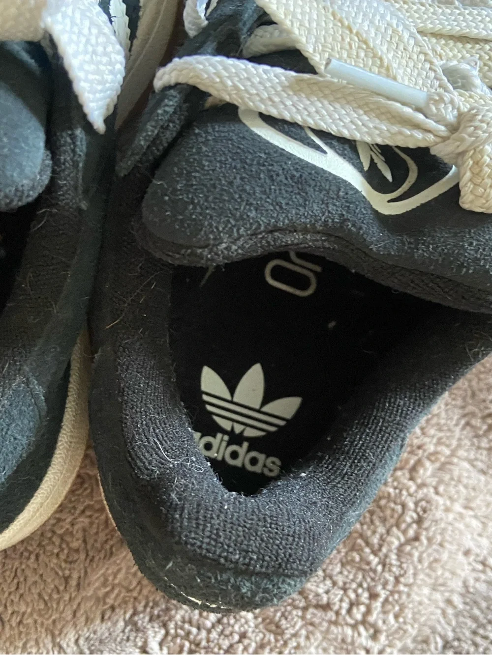 adidas Black and White Men's Sneakers